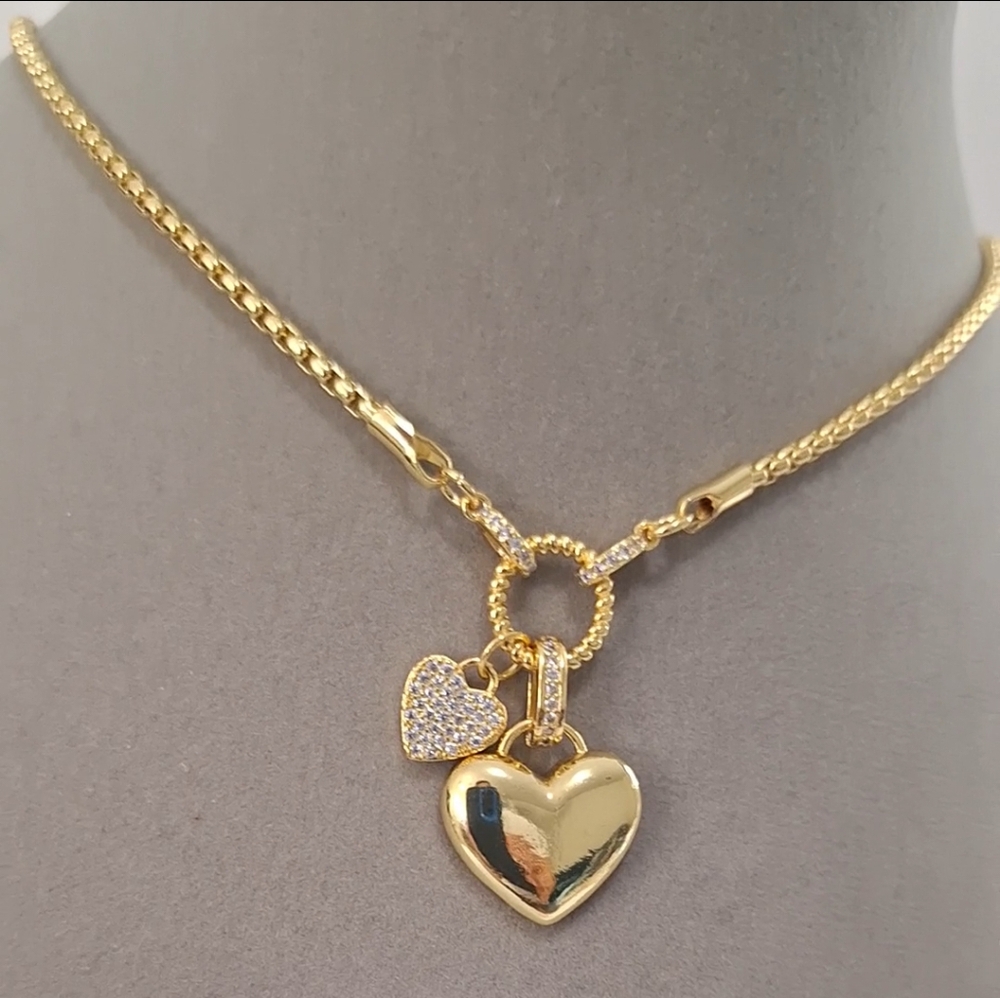 Heart gold-filled necklace 14kt.. - Picture 4 of 4